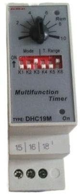 Relé temporizador multifunción AC/DC 24-240V