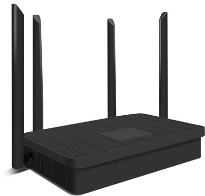 docooler Router Internet Router Wireless Dual-Band 1200M ad Alte Prestazioni Porte Gigabit Ethernet Supporto Hotspot Router Wi-Fi 5G per Internet Wireless