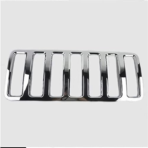 LIAOAL Griglia radiatore Adatta per Jeep Compass 2005-2010 griglia, Sostituzione Griglia Superiore a Nido d'Ape Griglia Centrale paraurti Anteriore.