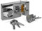 TSS Standard Non-Deadlocking Nightlatch, 60mm Backset, Complete with Rim Cylinder Lock Supplied with 3 Keys. External Door Lock for Front Door and Back Door (Polished Chrome Lock/Silver Cylinder)