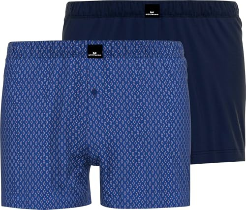 Götzburg Herren-Boxershorts 2er-Pack Single-Jersey