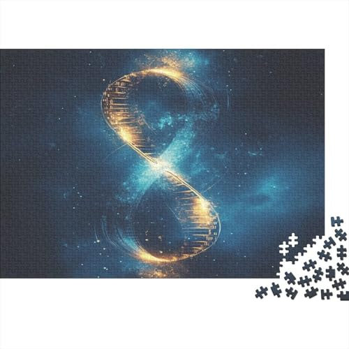 Jenseits von Zeit und Raum Puzzles 1000 Teile Für Erwachsene Lernspiel Lernspiel Herausforderung Spielzeug Zeit 1000-teilige Für Erwachsene Und Kinder Ab 14 Jahren 1000pcs (75x50cm)