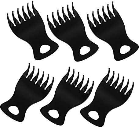CANIGHT Peigne À Dents Larges Pour Cheveux Gras Peigne De Coiffure Pour Hommes Pratique Maison Salon Pour Cheveux Lisses Et Bouclés