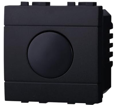 Interruttore touch, Modulo nero, Compatibile Con BTicino Living, frutti, interruttori, pulsanti, deviatori, dimmer, sensori, PIR, buzzer, Per Placche originali e compatibili