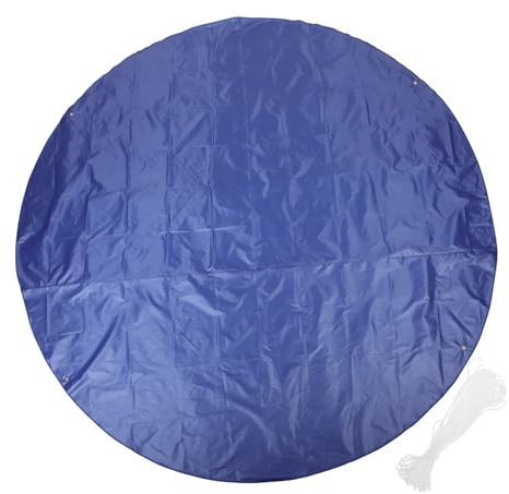 VICASKY wasserdichte Aufblasbare Poolabdeckung Für Gartenpools Schutzabdeckung Für Schwimmbecken Staubschutz Wärmeisolierung Passend Für Stilvolles Blaues Design Langlebig Und Praktisch