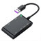 Uxsjakjsd USB 3.0 Multi Card Reader 6 in 1 Smart/MS/M2/TF/SIM/SD Picture Card Reader USB3.0 Card Reader