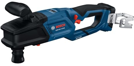 BOSCH GRD18V-127HXN Broca de ángulo recto de alto par de 18 V 7/16 pulgadas. Diseño ligero, doble control de retroceso, portabrocas rápido para cambios rápidos de bits, dos ajustes de velocidad (0