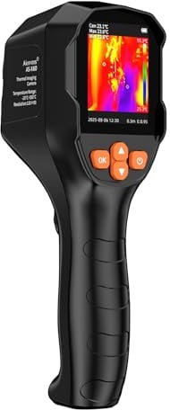 Aicevoos Termocamera compatta X60, SuperIR Risoluzione IR 240x240, Telecamera termica con telecamera visiva, risoluzione IR 120 x 90, telecamera a infrarossi 25 Hz, -4 °F a 1022 °F, campo visivo 50°