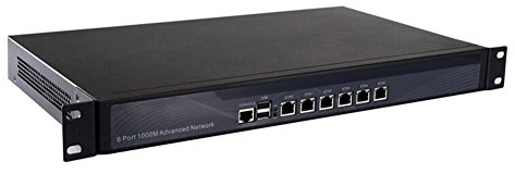 Partaker 1U Firewall Pfsense Mikrotik 6 Intel Ethernet 2G RAM 32G SSD Z87 with Intel Core I7 4770 R15