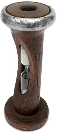 3 minute timer/traditional egg timer re-crafted from an antique wooden bobbin (3 minute)