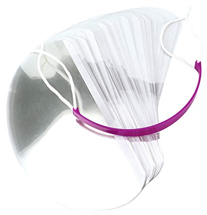 Friseursalon Pony Hair Cut Maske Kinderhaarschnitt Augenschutz Maske Abdeckung Gesichtsmaske Haarschnitt Schützen Maske Abdeckung Schild Platte Friseur Haar Styling Tool