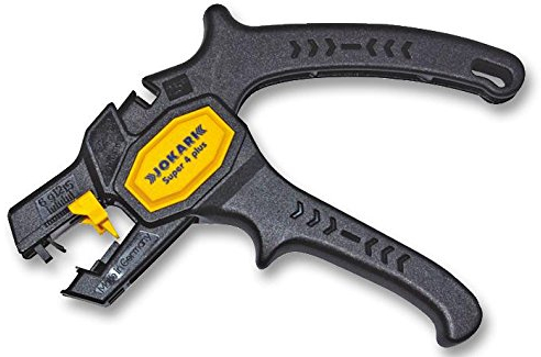 Stripper, Jokari, Super4PlUS, For Use With Solid & Stranded Wires, Colour Black, Strip Length 15mm, Stripping Capacity 6mm²
