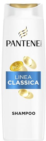 Pantene PRO-V Shampoo Linea Classica 6x300ml per Capelli Normali e Misti, Deterge Delicatamente e Protegge i Legami del Capello, Uso Quotidiano, Senza Olio Minerale e Coloranti, Active Nutri-Plex