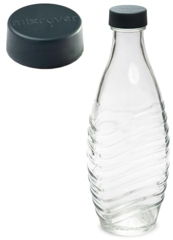 mixcover Deckel passend für SodaStream Crystal und Penguin Glasflasche Ersatzdeckel Verschluss
