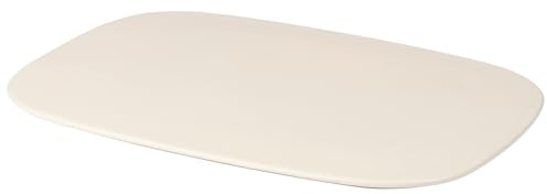 Broste Copenhagen Vils Off White Servierteller 30 x 22 cm