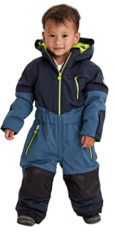 Killtec Jungen Skioverall/ Schneeanzug mit Kapuze - KW 89 MNS ONPC, sturmblau, 110/116, 37241-000