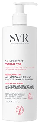 SVR - Baume Corps & Visage Topialyse Protect+ - Formule Brevetée - Pour Peau Atopique - Répare & Apaise 48h - Anti-Irritation, Anti-Grattage - Ne Pique Pas - 98% D’Ingrédients Naturels - 400 ml