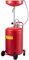 VEVOR Réservoir de vidange d'huile usagée, 80 L, récipient de vidange d'huile Portable, Drainage de Transfert de Carburant Fluide, Hauteur d'entonnoir réglable, avec Roue pour Retrait Facile d'huile