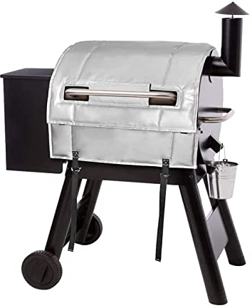 BBQration Grill Isolierdecke für Traeger 20 22 Serie, Pro 575 Pelletgrill, kompatibel mit Traeger BAC344 Decke für Winter Outdoor Smoker