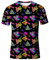 Herren T-Shirt 80er Jahre Hipster Hip Hop Tee Shirts Vintage Geometrie Rundhalsausschnitt T-Shirts Lustige Komfort Farben T-Shirts Valentinstag Geschenke, Schwarz, XX-Large
