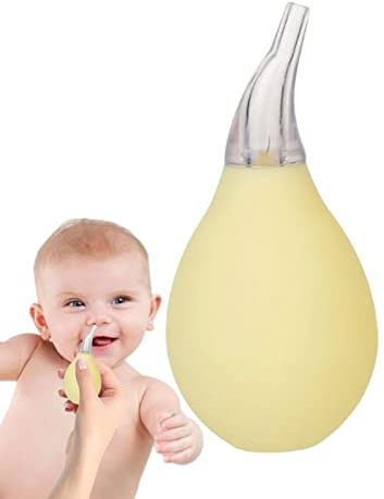 Pomurom Baby-Nasensauger aus Silikon - Mucus Booger Soft Head Cleaner, Nasensauger zur Linderung von Verstopfungen bei Säuglingen für die Nasenspülung von Babys
