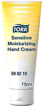 Tork feuchtigkeitsspendende Handcreme für sensible Haut, parfümfrei, 75 ml, 590210
