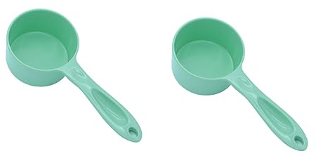 POPETPOP 2 Pièces Verre Doseur Nourriture Cuillère
