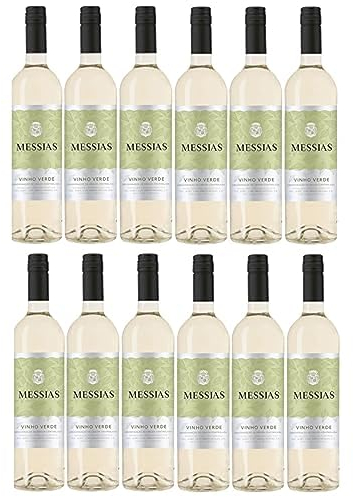 Messias Vinho verde Weißwein Wein trocken Portugal inkl. FeinWert E-Book (12 x 0,75l)