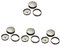 MAGICLULU 4 Sets Tee Blechdosen Aus Aluminium Mit Schraubverschluss Und Breiter Öffnung