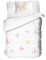 Arle-Living 2 TLG. Baby/Kinder Bettwäsche - Zwergen Edition - 100x135 cm + 40x60 cm - 100% Baumwolle (Schmetterlinge)