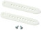 1 Paar Snowboard Bindung Toe Slider Strap Weiß 7,17 Zoll mit Schrauben Ski Outdoor Zubehör Snowboarden