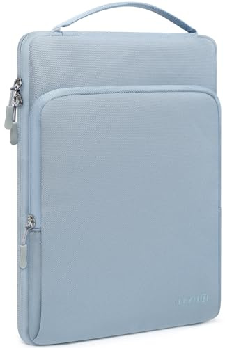 HYZUO 13 Inch Laptop Bag Sleeve Case for MacBook Air 13 M5, Pale Blue | for MacBook Air 13 M5-M1 A3449 2026-2018, MacBook Neo 13, MacBook Pro 13 M2 M1 2026-2016, Surface Pro, iPad Pro/Air 13,XPS 13