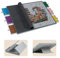 Tektalk 2000 Piece Foldable Jigsaw Puzzle Table with Cover, 3-Tilting-Angle Puzzle Plateau, Super Lightweight Portable Felt Puzzle Board with 6 Sorting Drawers - Light Gray