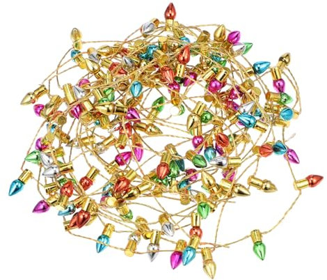 MAGICLULU Landschaftsdekoration Mini- -licht Dekoration Miniatur-weihnachtslichterkette 1 M/4 Packungen Insgesamt 4 M