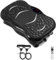 MAXSTRENGTH Vibration Plate Exercise Machine | 99 Intensity Levels & 5 Programs | Full-Body Workout | Home Fitness Equipment with Bluetooth Speakers & Resistance Bands (Black)
