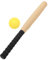 VANZACK 1Satz Baseballschläger Für Leichter Interaktiver Für Outdoor Und Indoor Mit Holzmaserung Für Familienaktivitäten Und Baseballtraining