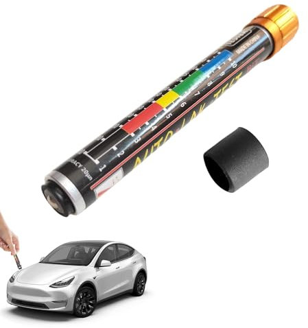 Testeur Epaisseur Peinture Voiture, Jauge D'épaisseur de Peinture, testeur de peinture de voiture, testeur de peinture, détecteur de dommages de carrosserie avec échelle de pointe