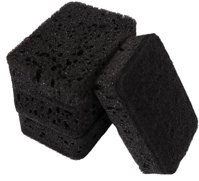 JOYOLA 4 Pcs Non-Scratch Scrub Sponges, Washing Up Sponge, Absorbent Sponge Dishwashing Wipe, Cleaning Sponges with Scouring Fleece for Brushing Pots, Washing Dishes, and Kitchen Cleaning