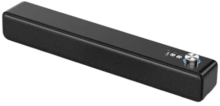 Subwoofer Bluetooth Soundbar TV Audio Echo Wall Altoparlante For Computer Home Theater Musica Wireless Connettività Versatile(Black)