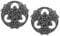 F Fityle 2pcs Manteau Médiéval Broche Viking
