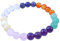 Lebensquelle Plus Kugelarmband | Perlen Armband 8 mm | Hochwertiges Edelsteinarmband | Natur Stein Edelsteinarmband dehnbar (Chakra)