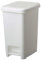 Poubelle de salle de bains à pédale, Poubelle 15L, Poubelle pour bureau, buanderie, Support sac intégré, Blanc CUBO ROSSIGNOL