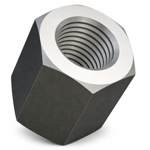 M8 Hexagon Coupling Nuts (24mm 13mm) Long Rod Nut Female Thread Alloy Steel Zinc Plated for Communication Equipment DIN 6334 (Pack of 5) Right Hand Height 24mm