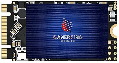GAMERKING M.2 2242 256GB 3D NAND TLC SATA III 6GB/s Solid State Drive Internal Solid State Drive - Compatible with Desktop and Laptop (2242 256GB)