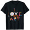 I Love Art Peinture colorée T-Shirt