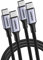 UGREEN 2Pack Cable USB C Carga Rápida PD 3.0 100W, Tipo C Compatible con MacBook Air, DELL, iPad iPhone 16/15 Plus Pro MAX, Galaxy S25 Ultra S24 S23, Pixel 9/8/7, etc. 1M