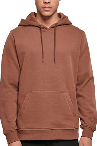 Build Your Brand Men BY011-Heavy Hoody Heavy Hoody, bark, XL