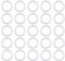 EXCEART Styroporring 10cm 30 Schaumkranz DIY Runder ? Schaumring Schaumring Bildet ?e Sch?ume Styroporring 10cm