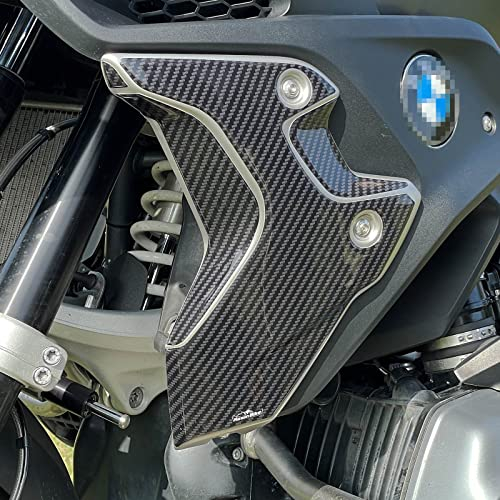 Resin Bike Aufkleber für Motorrad Kompatibel mit BMW R 1250 GS 2021 2022 Rallye, Triple Black, 40Th. Seitlicher Eckschutz vor Stößen und Kratzern. 3D-Harzklebstoff - Stickers - Made in Italy