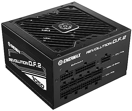 Alimentation PC Gaming ATX ENERMAX Revolution D.F. 2 1050W Full MODULAIRE 80 Plus Gold